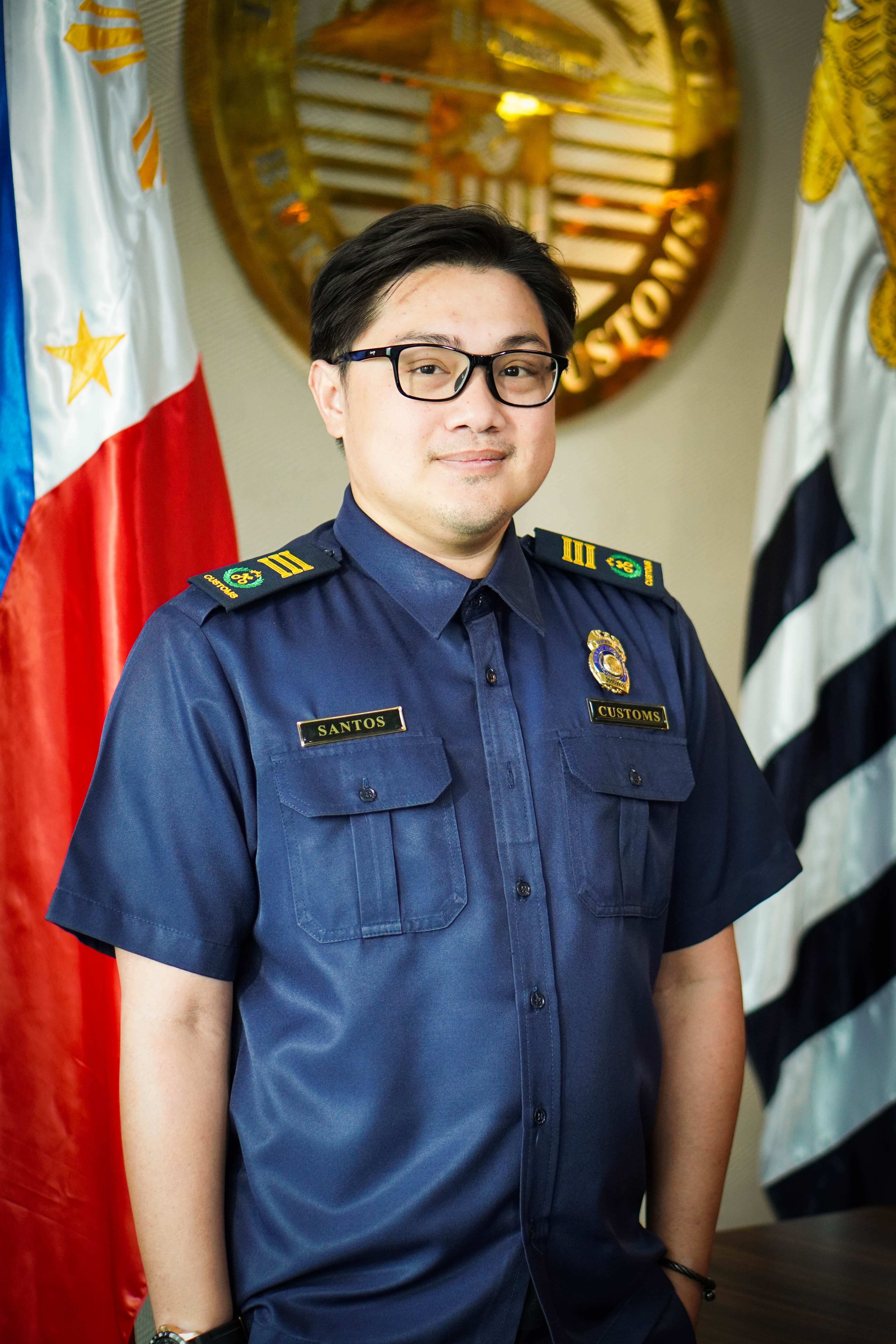 Patrick M. Santos official portrait